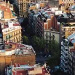 aerial view of buildings